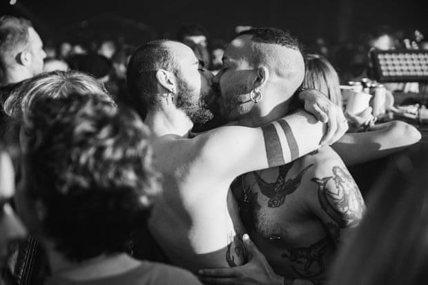 In the crowd at Homobloc festival 2019.