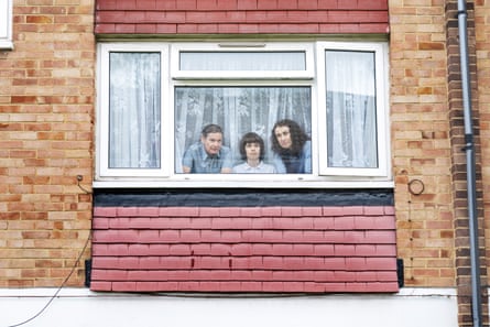 Guy Shahar, Oksana and their son, Daniel