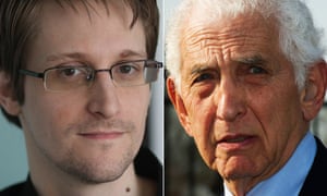 Worried about Trump’s assault on press freedom … Edward Snowden and Daniel Ellsberg