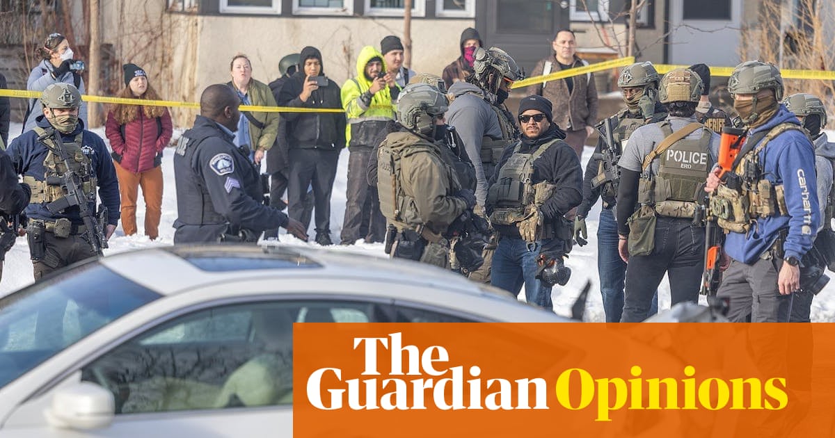 ICE agents have killed – again. The Trump administration blames the victim | Moira Donegan