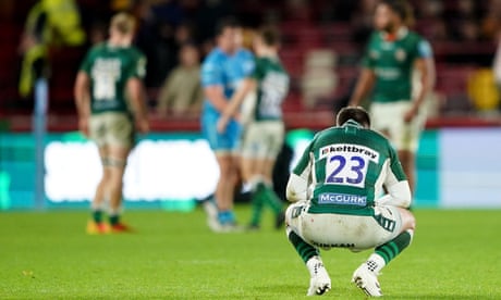 London Irish crisis deepens after HMRC issue winding-up petition against club