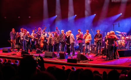 Birthday lineup at the Southbank Centre.