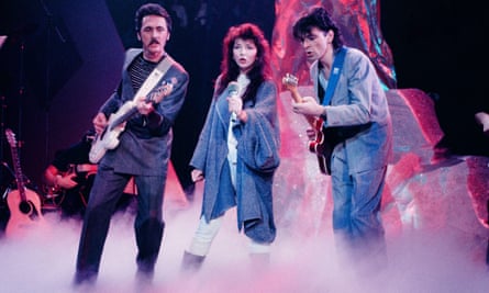 Controversy … Kate Bush’s resissue of Running Up That Hill was initially pipped to No 1.