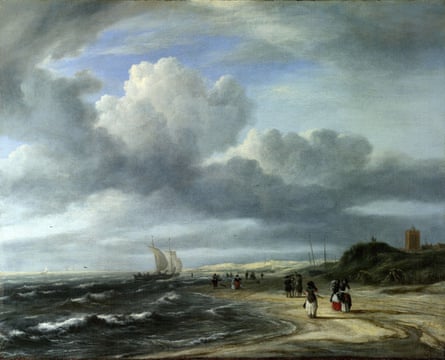 Jacob Van Ruisdael - the Shore at Egmond Aan Zee