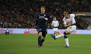 Harry Kane fires in the equaliser.