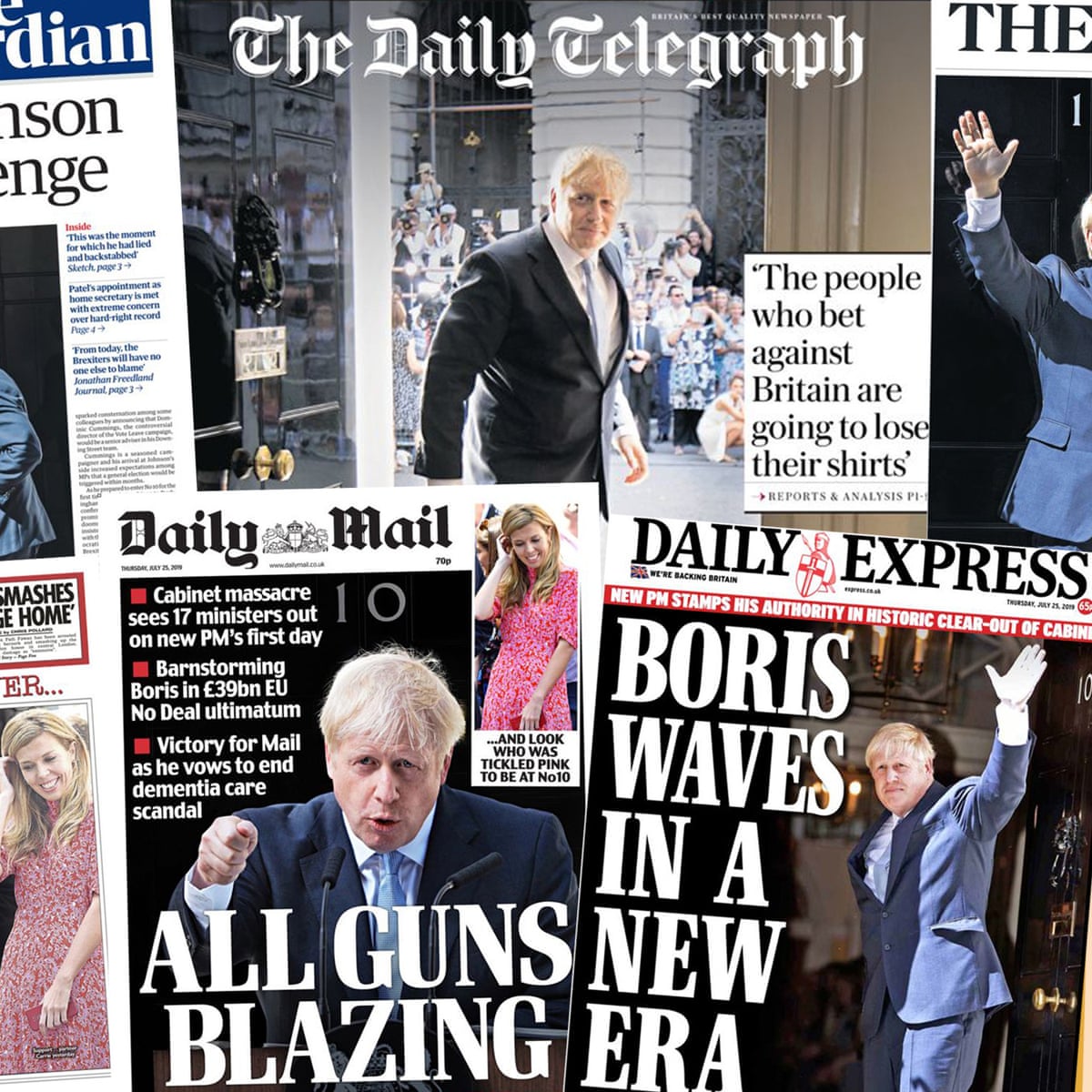 Cabinet Massacre What The Papers Say About Boris Johnson S
