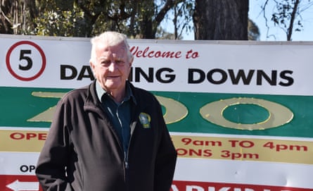 Darling Downs zoo owner Steve Robinson.