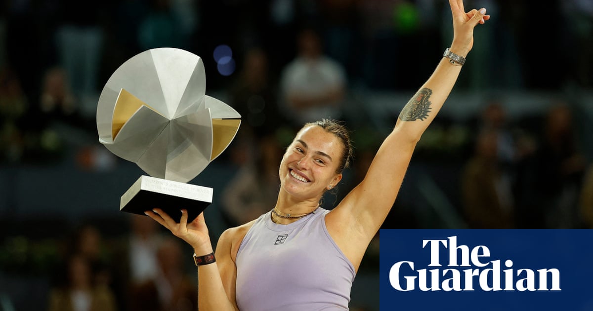 Aryna Sabalenka seals Madrid Open hat-trick after dismantling Gauff