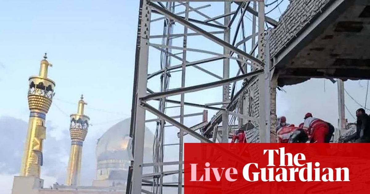 Middle East crisis live: Trump says F-15 crew member missing in Iran is ‘safe’ after ‘dozens of aircraft’ sent to recover him