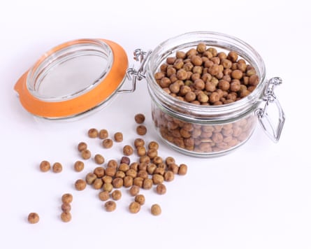 Carlin peas in a jar