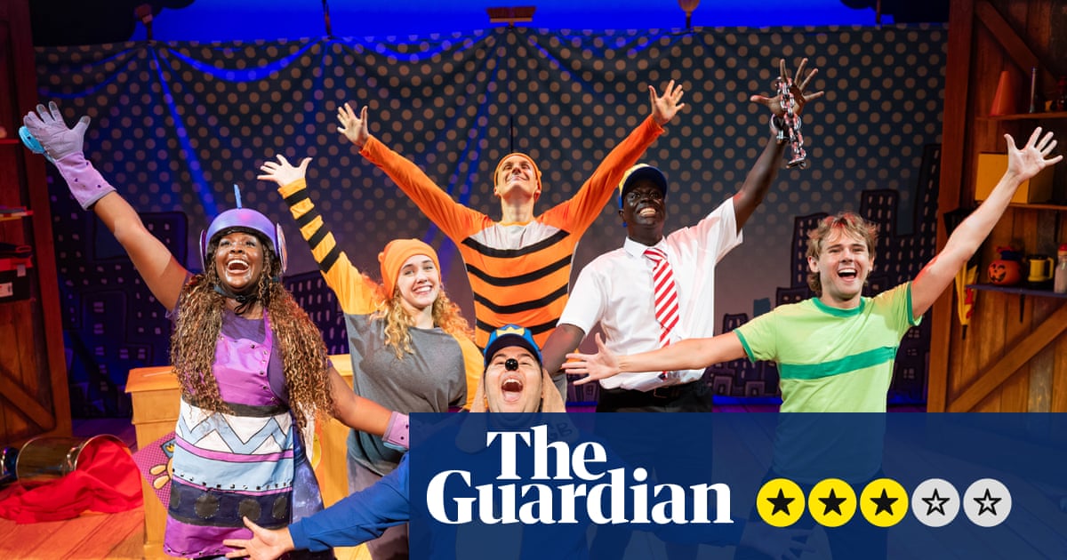 Dog Man: The Musical review – Dav Pilkey’s megastar mutt sniffs out the spotlight in a barking show