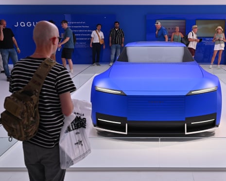 A Jaguar Type 00 concept car at the Goodwood festival of speed earlier this year.