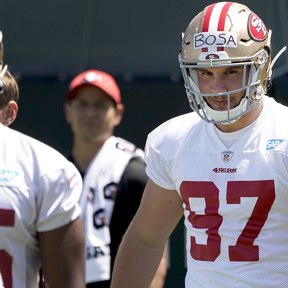 If Athletes Like Nick Bosa Support Trump They Should At Least Be Honest Sport The Guardian