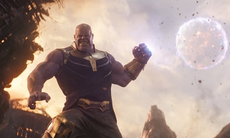 Josh Brolin as Thanos in Avengers: Infinity War.