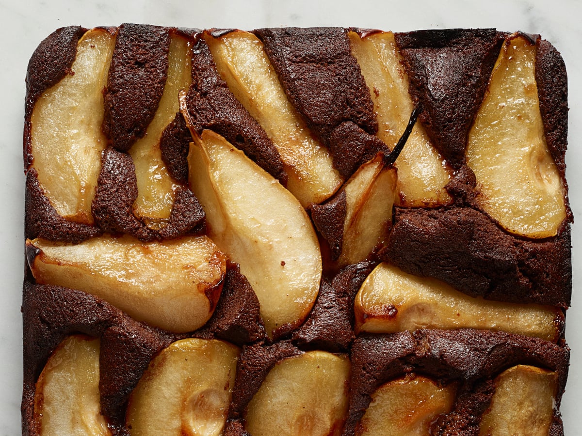 How To Make The Perfect Chocolate And Pear Pudding Recipe Food The Guardian