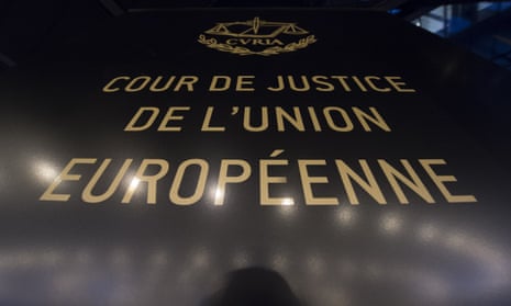 The European court of justice. 