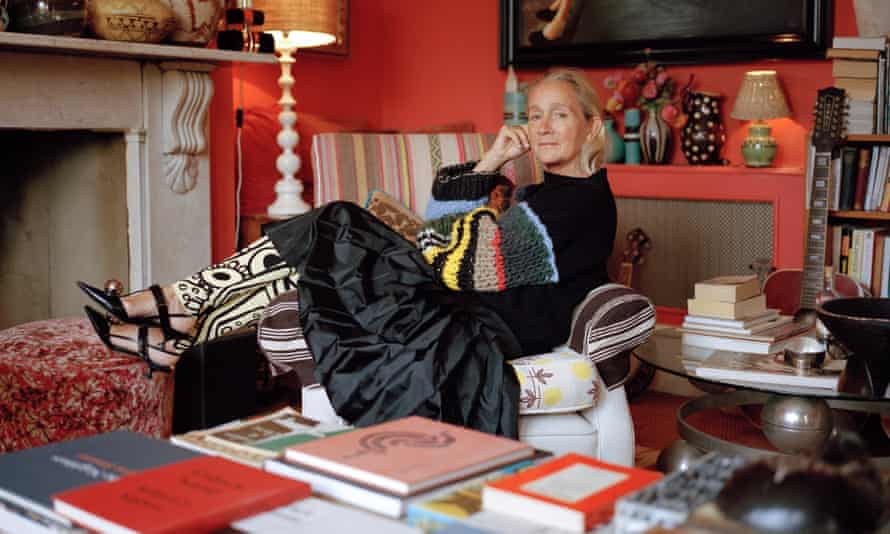 Lucinda Chambers at her home. London. August 2018