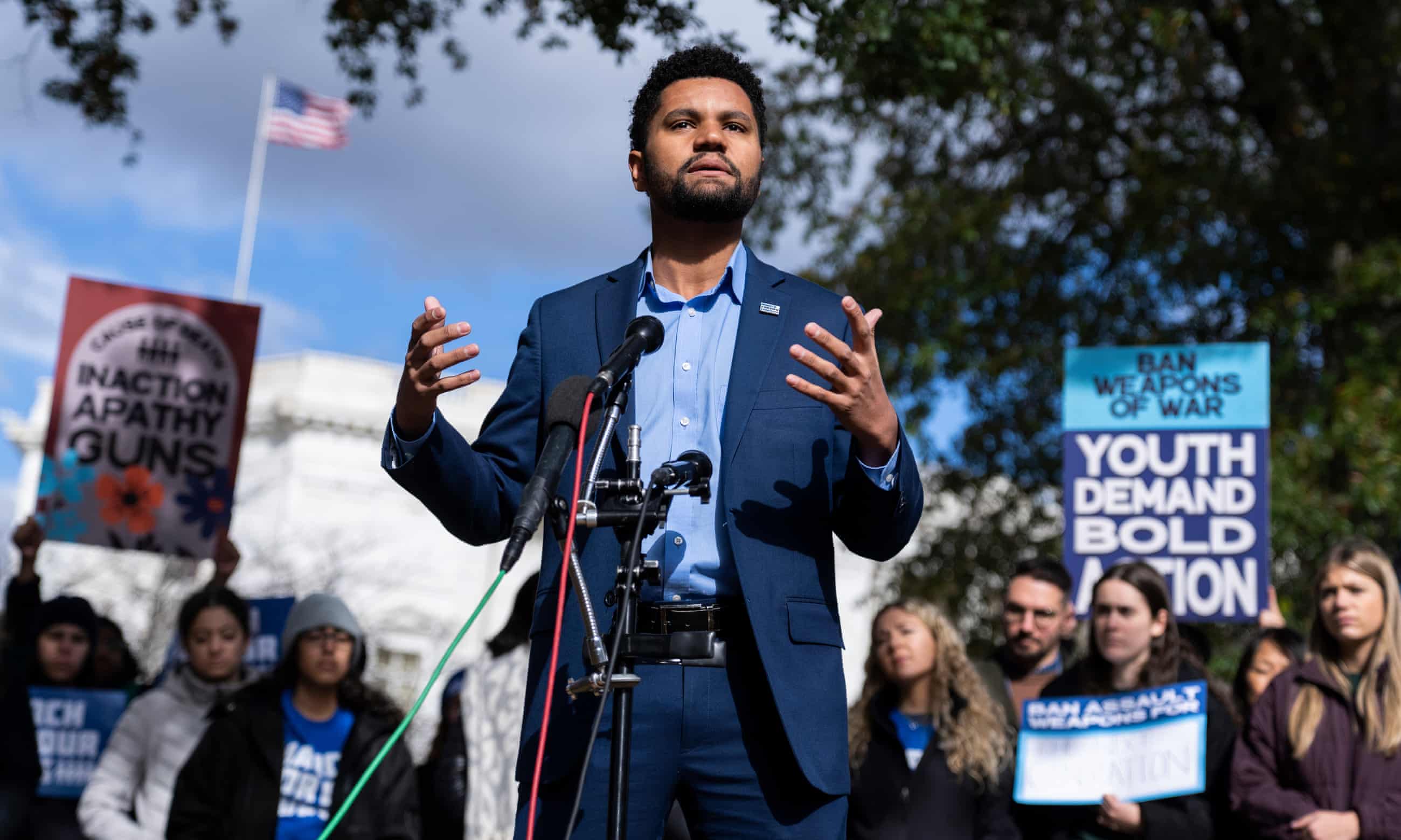 First Gen Z congressman Maxwell Frost says he’s part of the ‘mass shooting generation’ (theguardian.com)