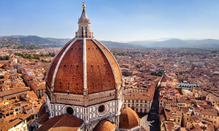 The dome of Santa Maria del Fiore in Florence