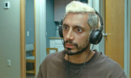 Riz Ahmed in a scene from Sound of Metal.