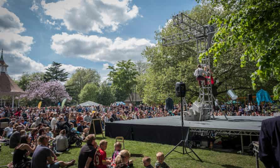 The Norfolk and Norwich festival Garden Party in 2017.