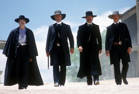 Val Kilmer, Sam Elliott,Kurt Russell and Bill Paxton in Tombstone,