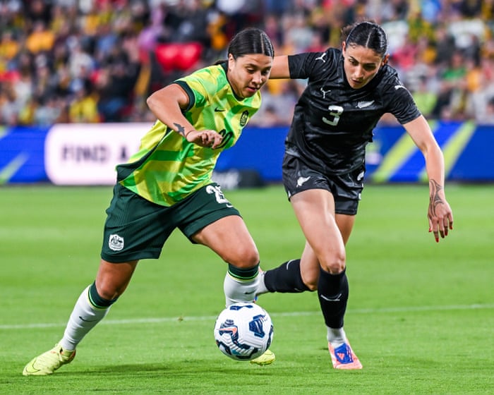 Australia v New Zealand: international women’s football friendly – live