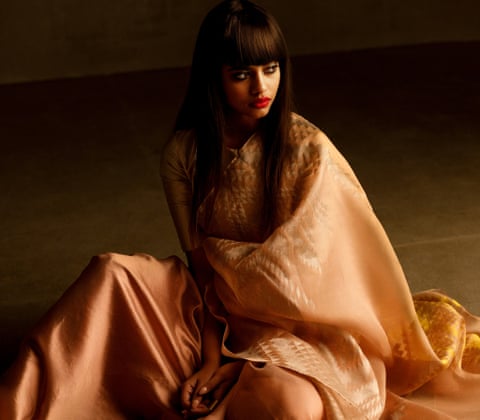 A Jamdani saree by Payal Khandwala.