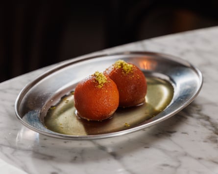 Crowd-pleaser: the gulab jamun at Indian Cafe Racer, Birmingham.
