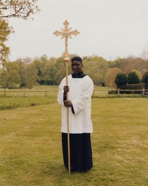 Acolyte holding the golden cross, Walsingham by Sandra MickiewiczIn May I went to Norfolk to document the National Pilgrimage in Walsingham held every year. However, due to pandemic the event was cancelled. Everyone gathered from the UK and around the world to celebrate one of the biggest Anglican event. The boy holding the golden cross caught my eyes and I kindly asked him for his portrait before he went off on the route with the crowed.