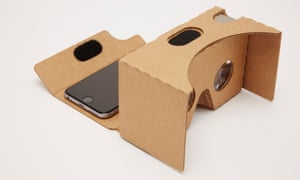 Google’s 2015 Cardboard virtual reality viewer http://www.theguardian.com/world/2016/apr/27/how-to-get-hold-of-a-google-cardboard-viewer