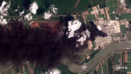 smoke successful aerial