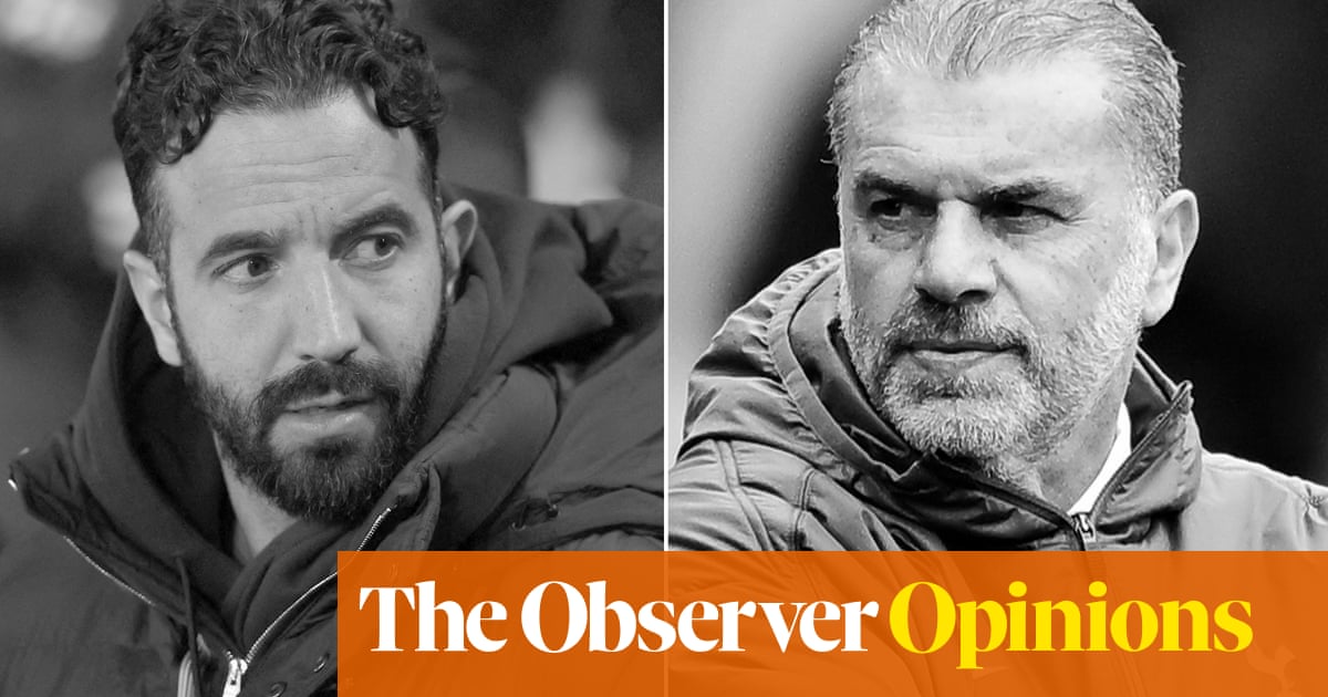 Never mind the late drama, Postecoglou and Amorim still face the Ten Hag trap | Jonathan Wilson - The Guardian Never mind the late drama, Postecoglou and Amorim still face the Ten Hag trap | Jonathan Wilson - The Guardian