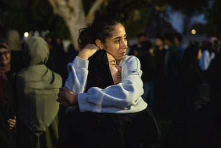 Community members and interfaith leaders gathered in prayer and solidarity