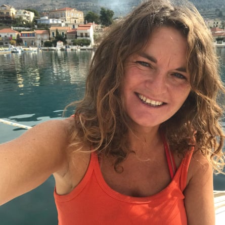 Susan Smillie in Greece.