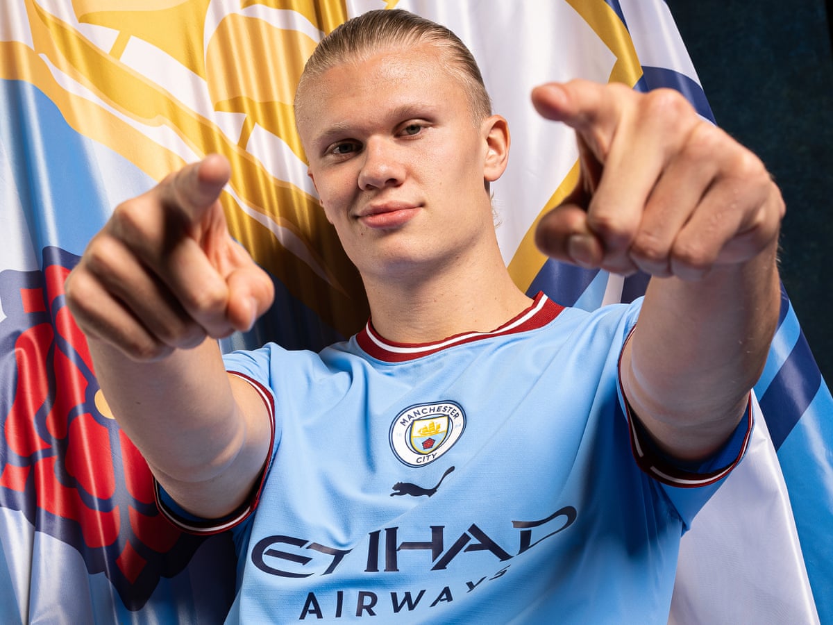 A proud day': Erling Haaland completes £51.5m Manchester City move | Manchester City | The Guardian