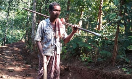Jalandhar Nayak, 45, who lives in a remote village in eastern India