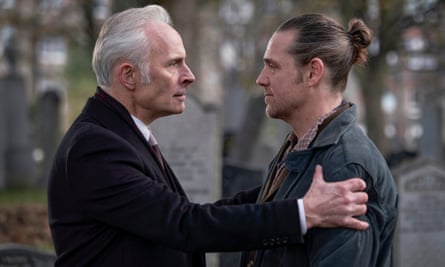 Max (Mark Bonnar) and Jake (Jamie Sives) in Guilt.
