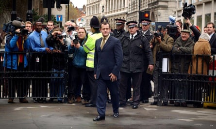 Paul Burrell outside the Old Bailey in 2002.