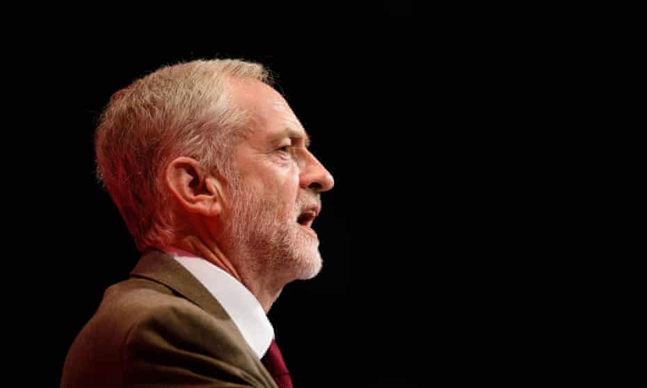 Jeremy Corbyn makes his keynote address on the third day of the annual Labour Party Conference in Brighton