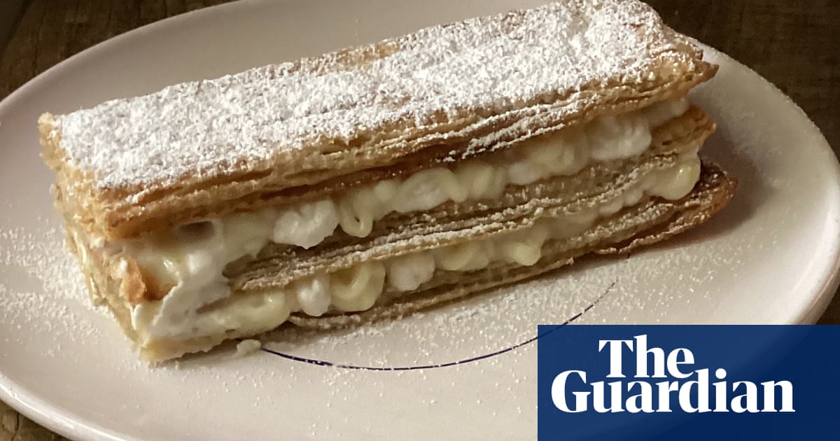 Rachel Roddy's recipe for millefoglie, or puff pastry and cream sandwich cake | A kitchen in Rome