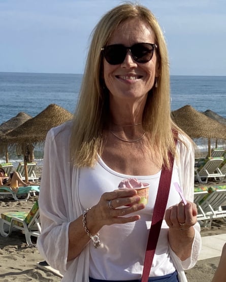 Alison Henri on the Costa del Sol, Spain, in 2022.