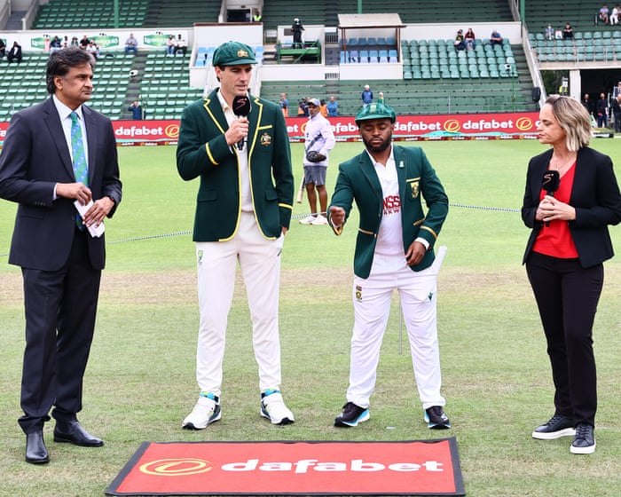 South Africa v Australia: second men’s cricket Test, day one – live