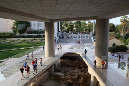 The new Acropolis Museum in Athens