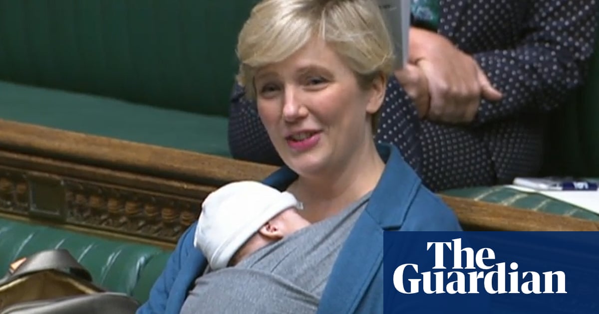 Stella Creasy surprised after reprimand for bringing infant into Commons
