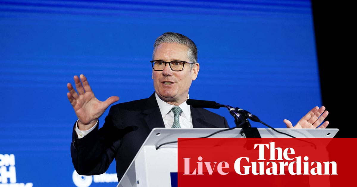 Keir Starmer to say ‘tech revolution must work for everyone’ in speech on AI – UK politics live