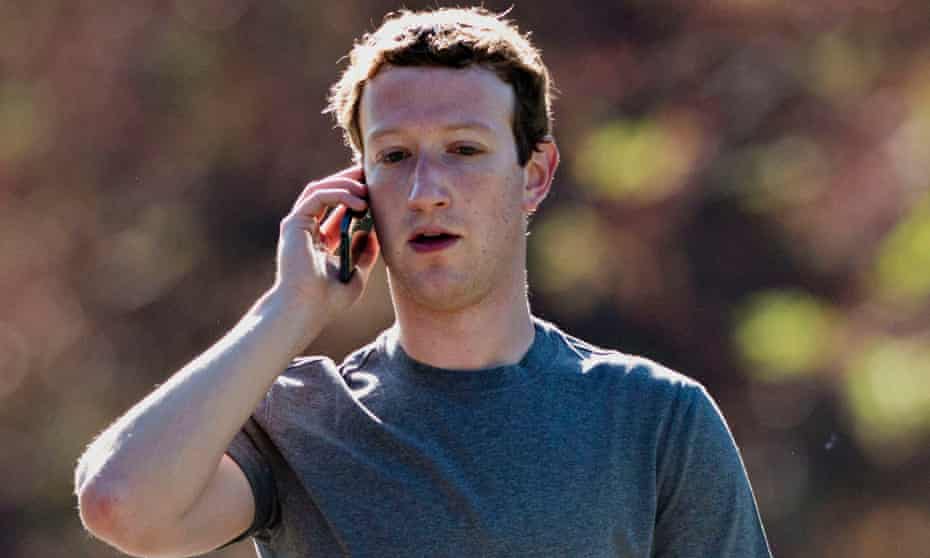 Allen &amp; Co. Media And Technology ConferenceMark Zuckerberg, chief executive officer and founder of Facebook Inc., talks on the phone while arriving for a morning session at the Allen &amp; Co. Media and Technology Conference in Sun Valley, Idaho, U.S., on Thursday, July 10, 2014. Technology companies from Silicon Valley are expected to take center stage at this year's Allen &amp; Co.'s Sun Valley conference as tech and media converge. Photographer: Daniel Acker/Bloomberg via Getty Images