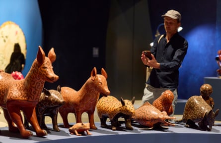 A slice of jungle … The Council of the Mother Spirits of the Animals by Celia Vásquez Yui.