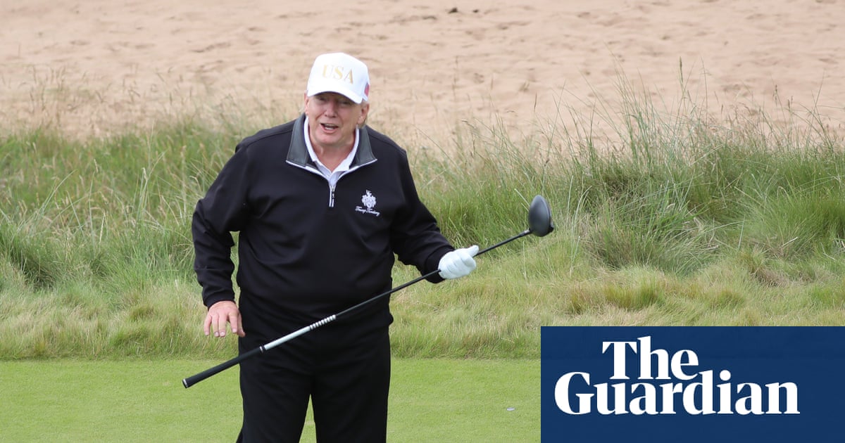 „Zwielichtig aussehender” Clip von Trump beim Golfspielen in Schottland ...