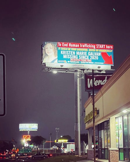 A digital billboard by a US fast-food outlet